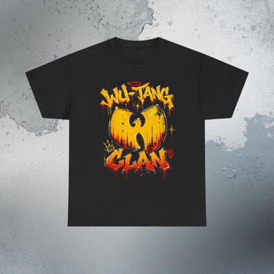 Wu-Tang Clan 90s Graffiti Tee | Hip Hop Streetwear Retro Urban Fashion Graphic Top