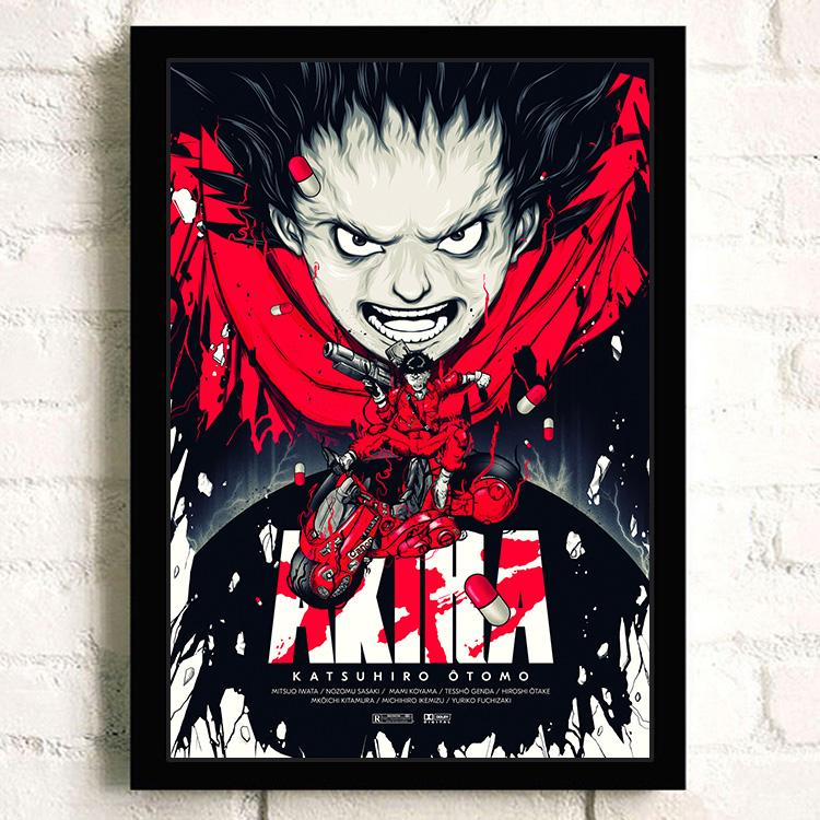 Japanese Anime AKIRA Poster and Print Room Decor Cartoon Character Picture Wall Art Canvas Painting Living Room Decor