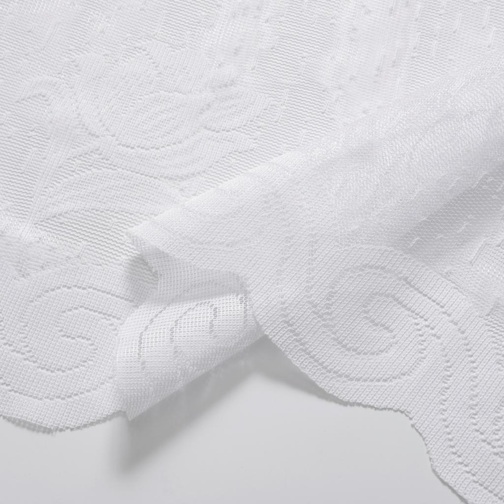 1 шт. Современные белые шторы с волнистым узором для кухонных и ванных окон