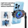 X57 Mobile Phone Semiconductor Cooler 3 Gears Adjustable Cooling Fan for Gaming