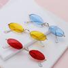 Fashion Design Oval Sunglasses For Men And Women Retro Small Frame Sun Glasses Vintage Summer Sunglasses Eyeglasses Uv400 Shades