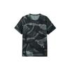 Dri-FIT Miler Slim Fit Camo Quick-Dry Comfortable Crew Neck Short Sleeve T-Shirt Men Tops Black FD4053-010