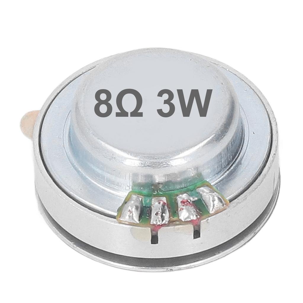Резонансный динамик 26 мм, всечастотный, мощный бас, вибрационный динамик для MP3 MP4 CD 8 Ом