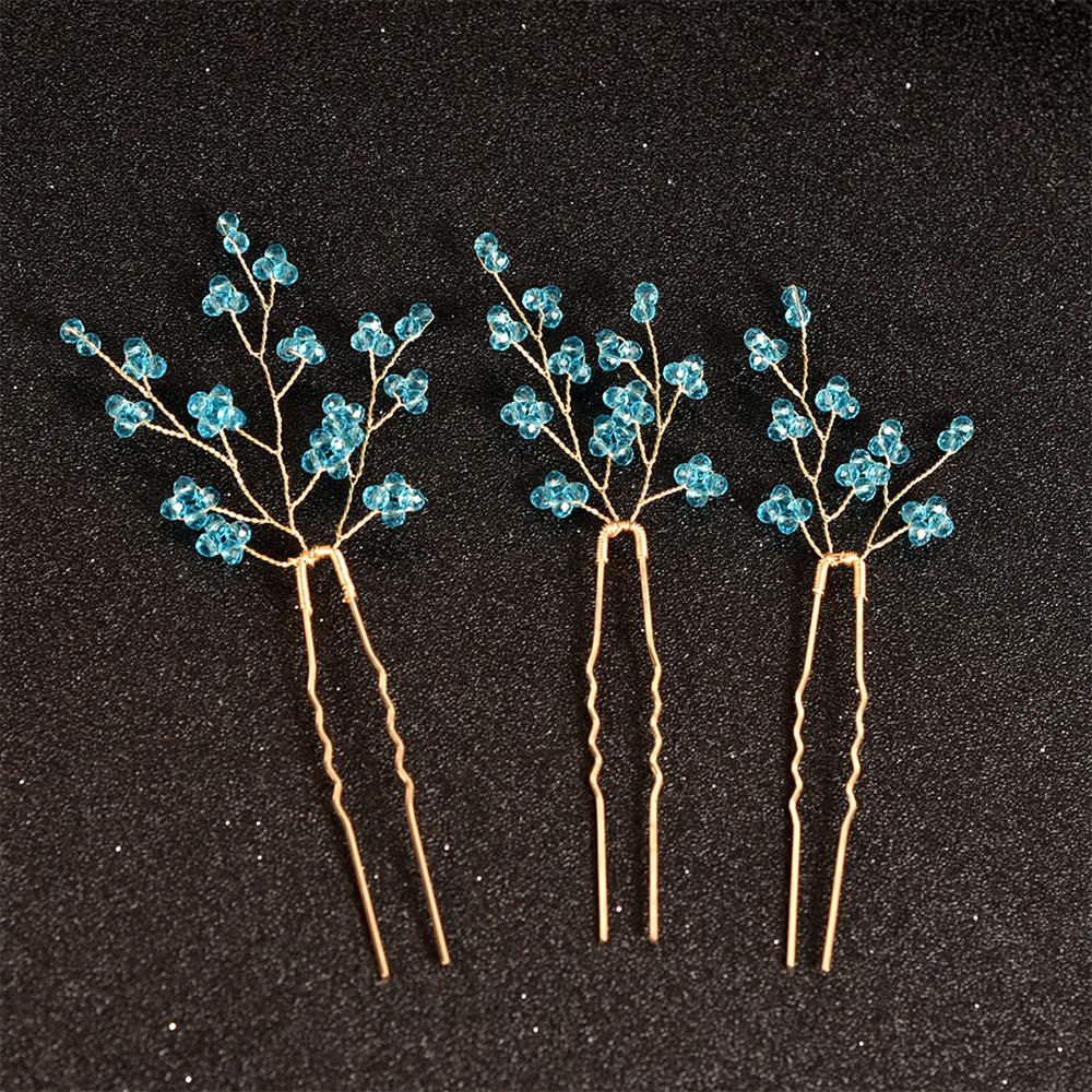 Handmade Hair Fork U-Shaped Updo Decoration Vintage Hair Jewelry Gift for Women