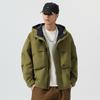 Ветрозащитная и водонепроницаемая куртка American Hooded Tooling Jacket Мужская и женская куртка для альпинизма на открытом воздухе