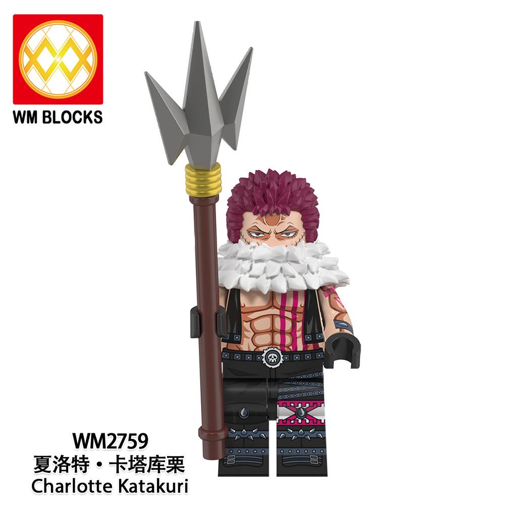 Wm6187 Wm6188 Пиратский конструктор Фигурка Мелкие Частицы Собранная кукла Игрушка Сумка