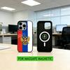 Russia F-Flag National Emblem  Phone Case For iPhone17,16,15,14,13,12,11 Plus,Pro Magnetic with Magsafe Wireless Charging