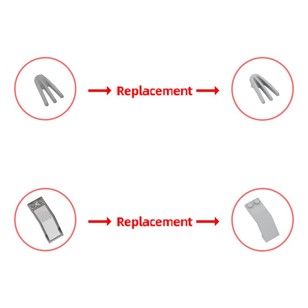 Uplink Mech Revamp Робот Модель Строительные Блоки DIY Креативный Дизайн Боевая Активность Мех Робот Сборка Кирпичи Игрушка Подарок
