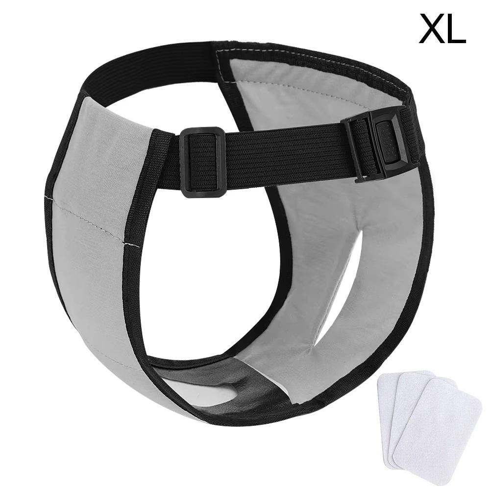 Моющиеся трусики для сук с 3 хлопковыми прокладками, гигиенические штанишки для собак, для сук в течке