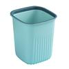 Trash Can Kitchen Office Bathroom Living Room Plastic Garbage Bin with Pressing Ring