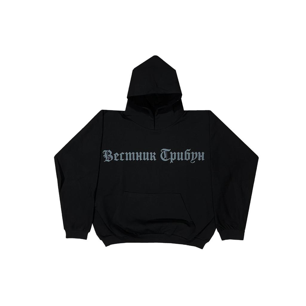 RogueWave Streetwear Свитшот с принтом Повседневные Свободные Оверсайз Топы Толстовки Для Мужчин