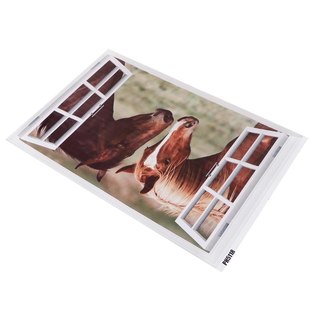 Fake Window Wall Stickers Removable Scenery Wall Decals Home Decoration for Living Room