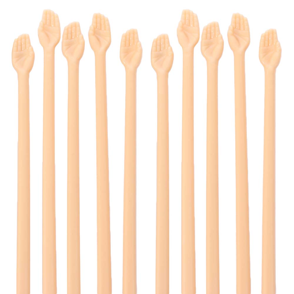 5 Pair Long Handle Palm Chopsticks Plastic Kids Training Chopsticks Beginner