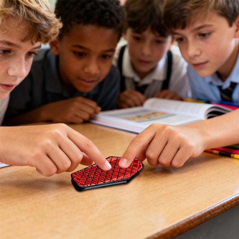 Ог Кикфлипы Вращающаяся Игрушка-Спиннер Для Взрослых, Магнитный Фингерборд, Слайдер для Скейтборда, С Кейсом для Хранения, Портативная Игрушка