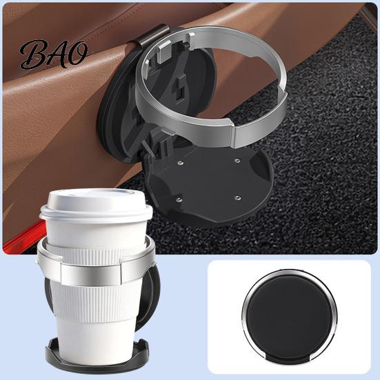Space Saving Car Organizer Universal Foldable Cup Holder for Door Panel, Adjustable Automotive Drink with Vehicle Gadget Multifunctional Storage,