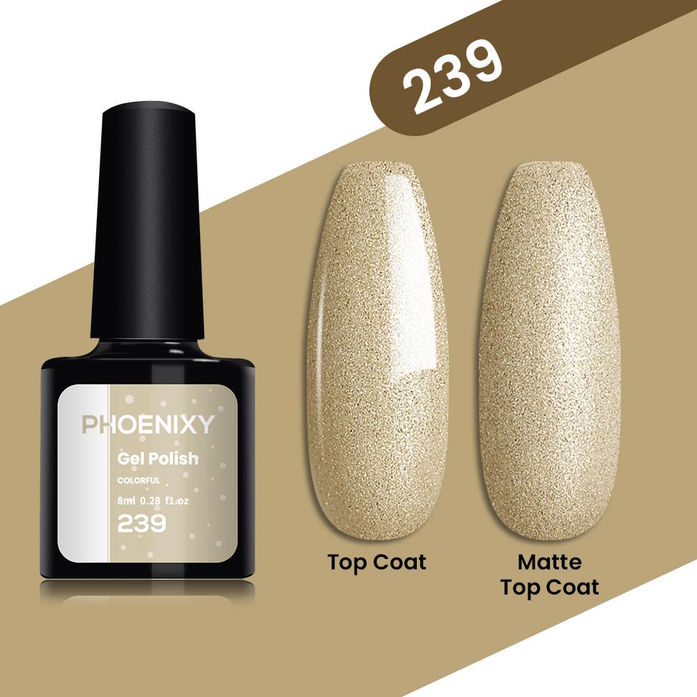 PHOENIXY, 8 мл, однотонный гель-лак для ногтей, замачиваемый цветной гель телесного цвета, розовый, фиолетовый, долговечный лак для ногтей, УФ-светодиодный лак для дизайна ногтей