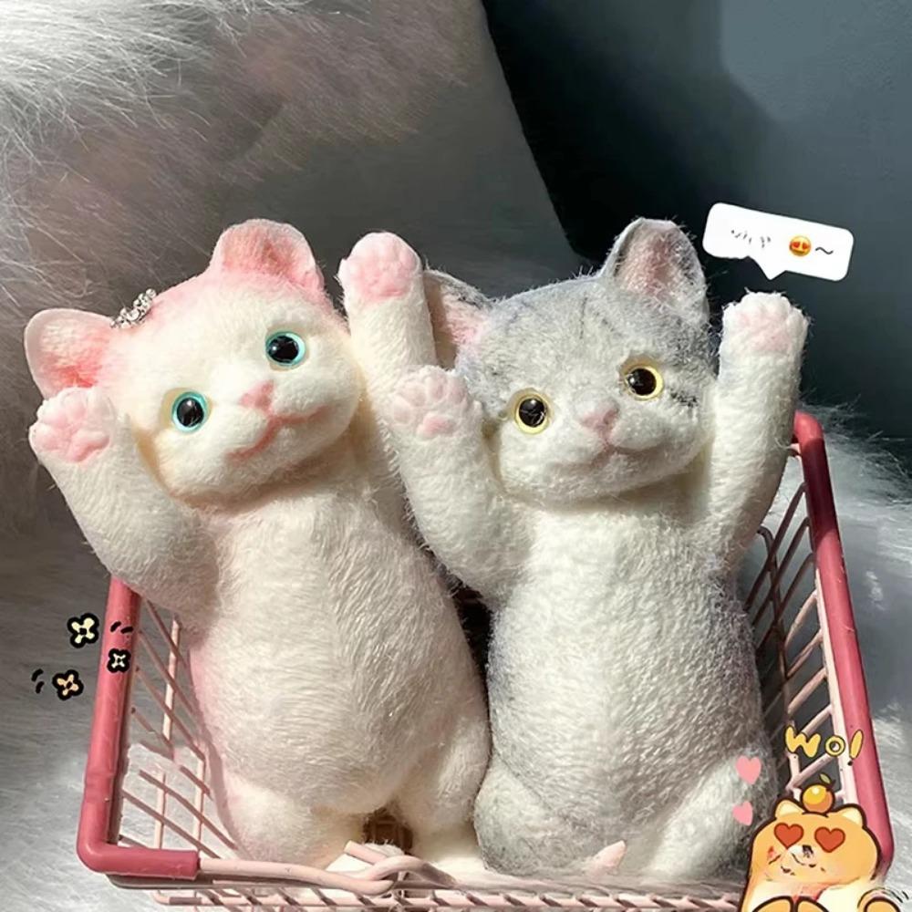 Мягкая милая игрушка для снятия стресса в виде кошачьей стаи, очень большие сенсорные игрушки-фиджет для детей и взрослых, снятие тревожности, подарок-стискетч