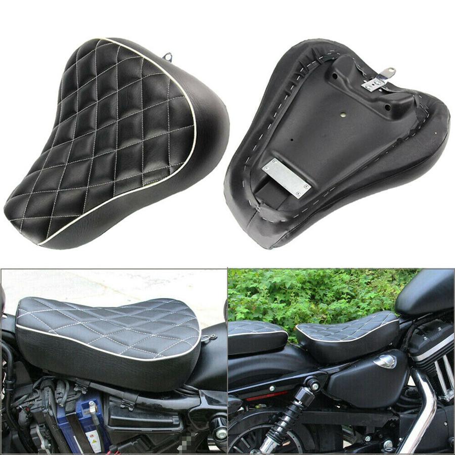 Diamond Front Driver Rider Solo Seat For Harley Sportster 1200 883 1983-2003
