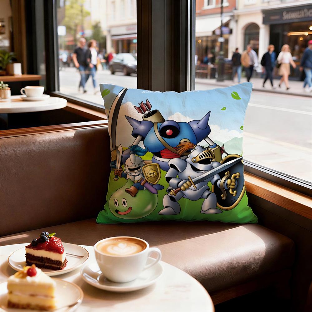 Game Dragon Quest Rocket Slime Cushion Cover Decorative Cushions Covers Cover Sofa x Pillow  Piece x x Pillowcase