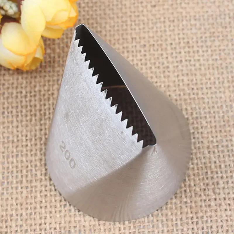 #200 Насадка для плетеного узора Насадка для плетеного узора Декорирование торта Насадка для цветов и крема для рукоделия Форма для выпечки Насадки для глазури Кондитерский аксессуар