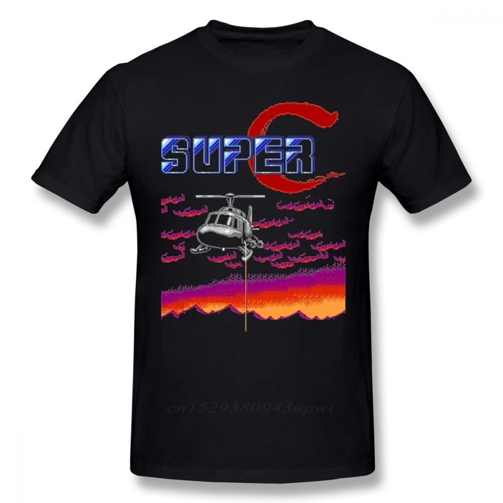 100 Cotton Hipster Super Contra NES Console Game Tee Shirt UnisexUnisex Short Sleeve Free Shipping Homme T Shirt