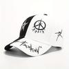 A Breathable and Adjustable Fashion Patterned Outdoor Sports Baseball Cap for Men and Women, Street Hip-hop