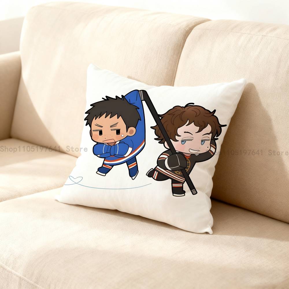 H-Heated R-Rivalry Pillow Case Cushion Cover Home Decor Birthday Gift Pillowcover