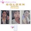 BTS Сольный альбом Чонгука GOLDEN — ПВХ-фотокарточка Weverse