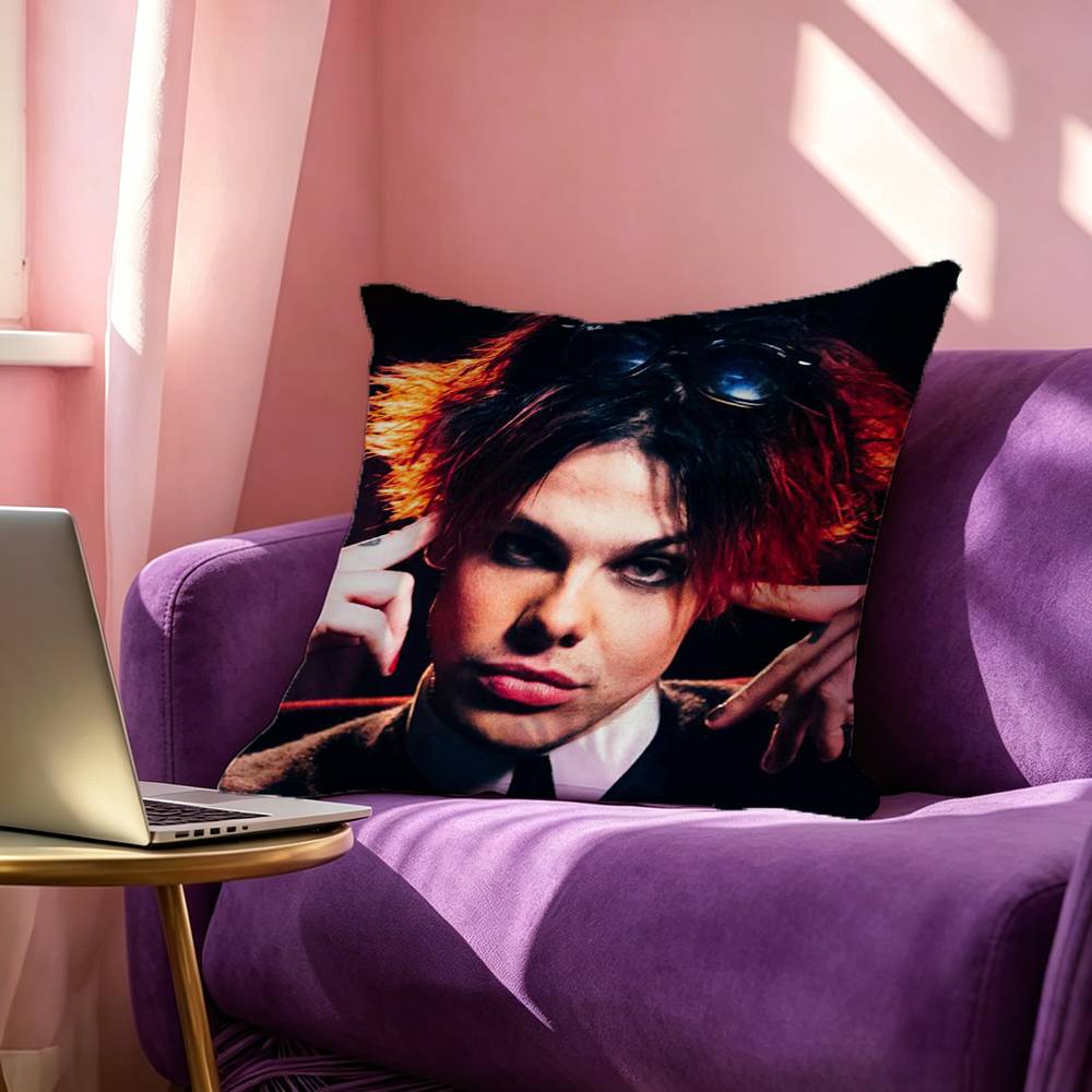 Yungblud Music Singer Pillow Case Square DoubleSided Sofa Cushion Cover Bedroom Bedside Pillow