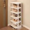 Stackable Shoes Storage Organizer Removable Standing Shoe Shelf Layered Shoe Cabinets  Home