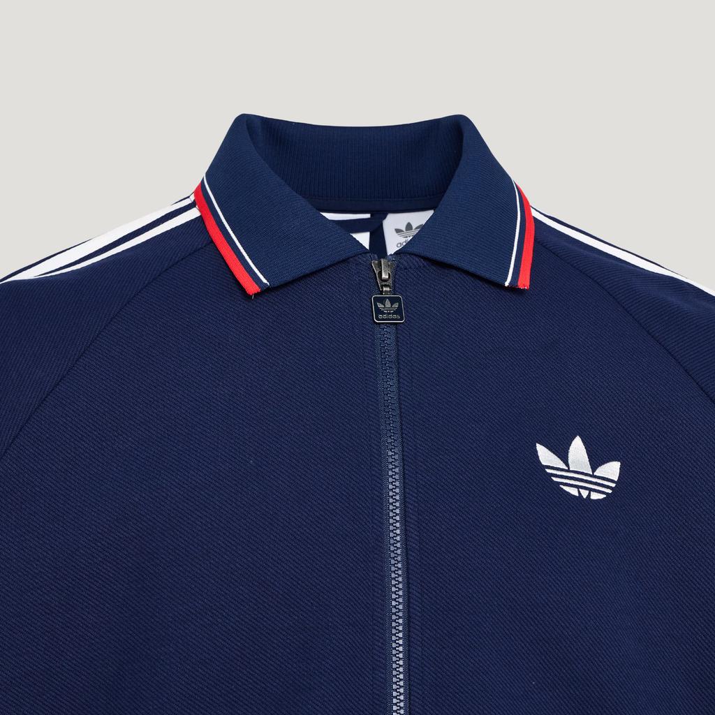 adidas Тренировочная куртка Originals Coach с тремя полосками, свободный крой, на молнии, с длинным рукавом, мужская куртка KV8864