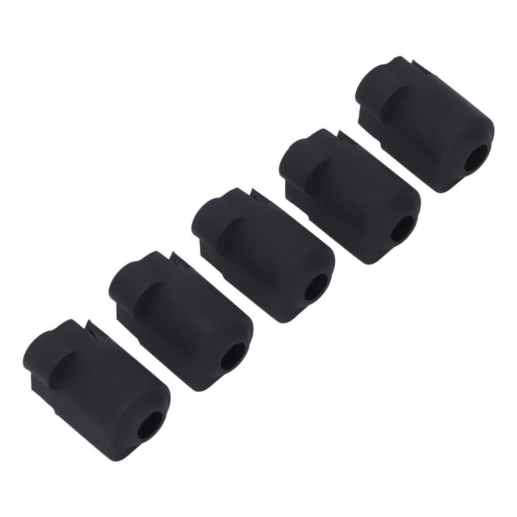 5 Pcs 3D Printer Hotend Silicone Sock Black High Temperature Resistant Thermal Insulation Anti