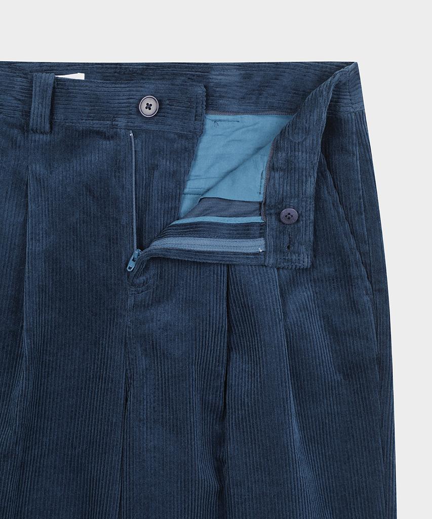 BROOKS BROTHERS [Женские] Вельветовые Широкие Брюки (синий) (Bbpcwm7193Mef)