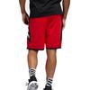Adidas Casual Shorts Men's Red Moderate Straight Fit Pants FL0928