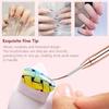 5Pcs Ultra Thin Nail Art Liner Brush Set Fine Detail Striping Drawing Pens Manicure Tools for DIY Nail Design