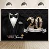 5*3ft Happy Birthday Backdrop Banner Background Cloth Props Party Decorate