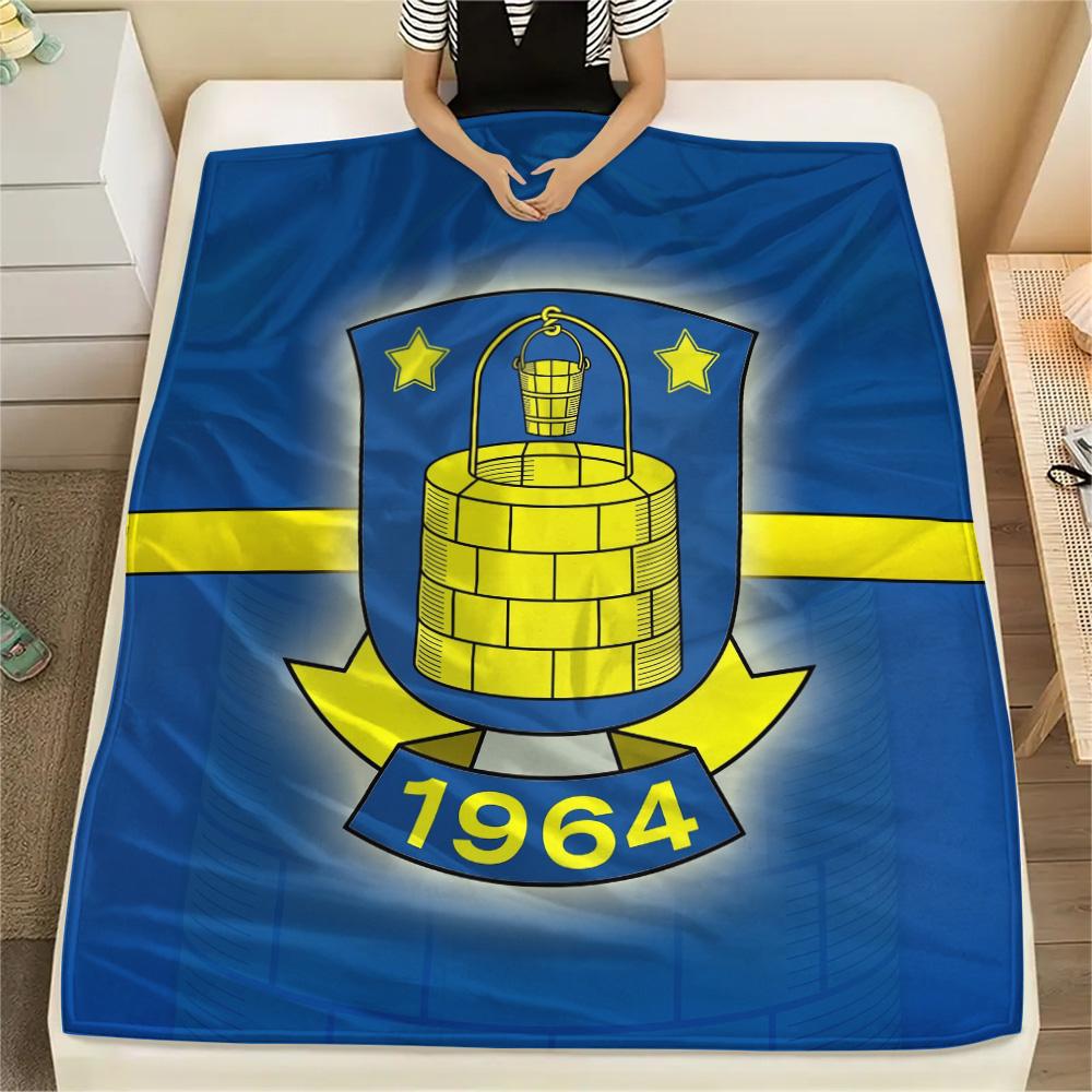 Племенной плед Brøndby IF, Высокое качество, Удобный для всех сезонов, Декор для дома, Тепло и уют