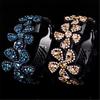Expanding Bun Maker Rhinestone Hairpins Flowers Hair Clips Crystal Hair Claw Bird Nest Twist Clip