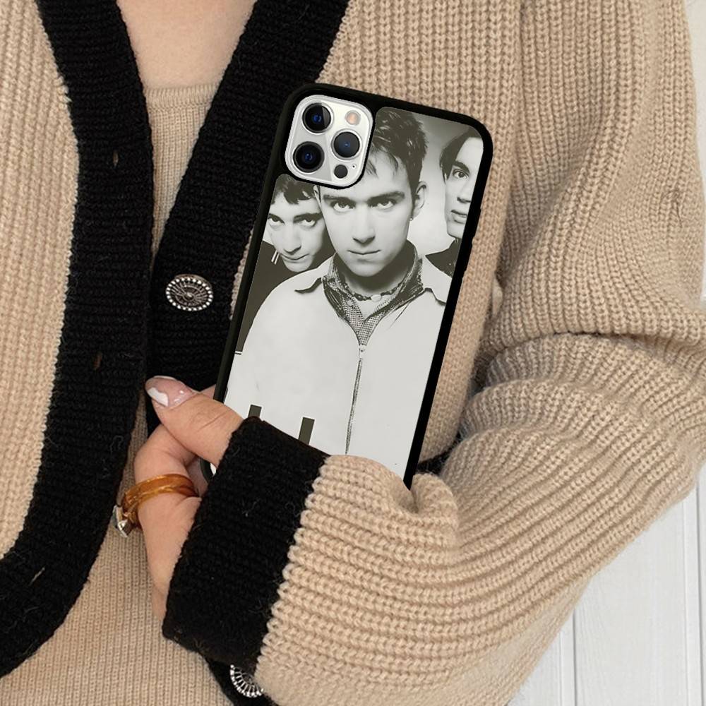 Band Musik Rapper B-Blur Vintage Phone Case For Iphone 11 12 13 14 15 Pro Max 17 16 Plus Hard PC+TPU Back Cover