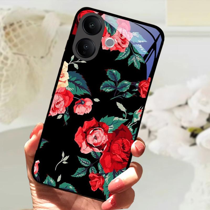 Закаленное Стекло Чехол Для VIVO V60 Lite V60Lite Чехол Для Телефона Крутой Волк Лев Расписной Ударопрочный Чехол Для Vivo V 60 Lite Чехол Funda
