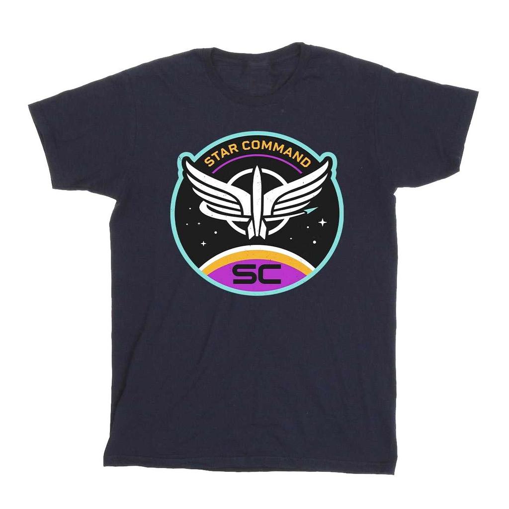 Disney Мужская футболка Lightyear Star Command Circle