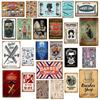 Vintage Barber Shop Tin Signs Hair Style Tattoo Metal Poster Plate Cafe Bar College Dorm Decoration Plaque Home Wall Decor YJ072