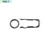 For Honda Fit Jazz 2014-2017 Carbon Fiber Console AC Button Control Frame Trim