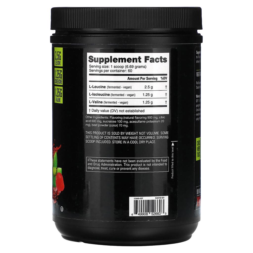 Bcaa 5000, Kiwi Strawberry Flavor, 401G(0.88Lb)