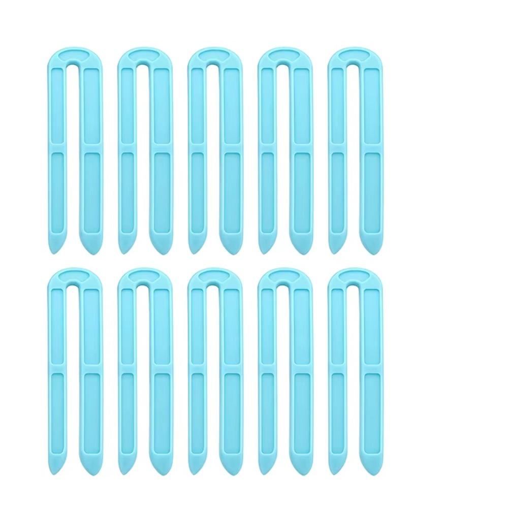 10pcs Durable Hair Perming Clip Anti-Slip Insulation Clip U-shaped Clips Home Hair Styling