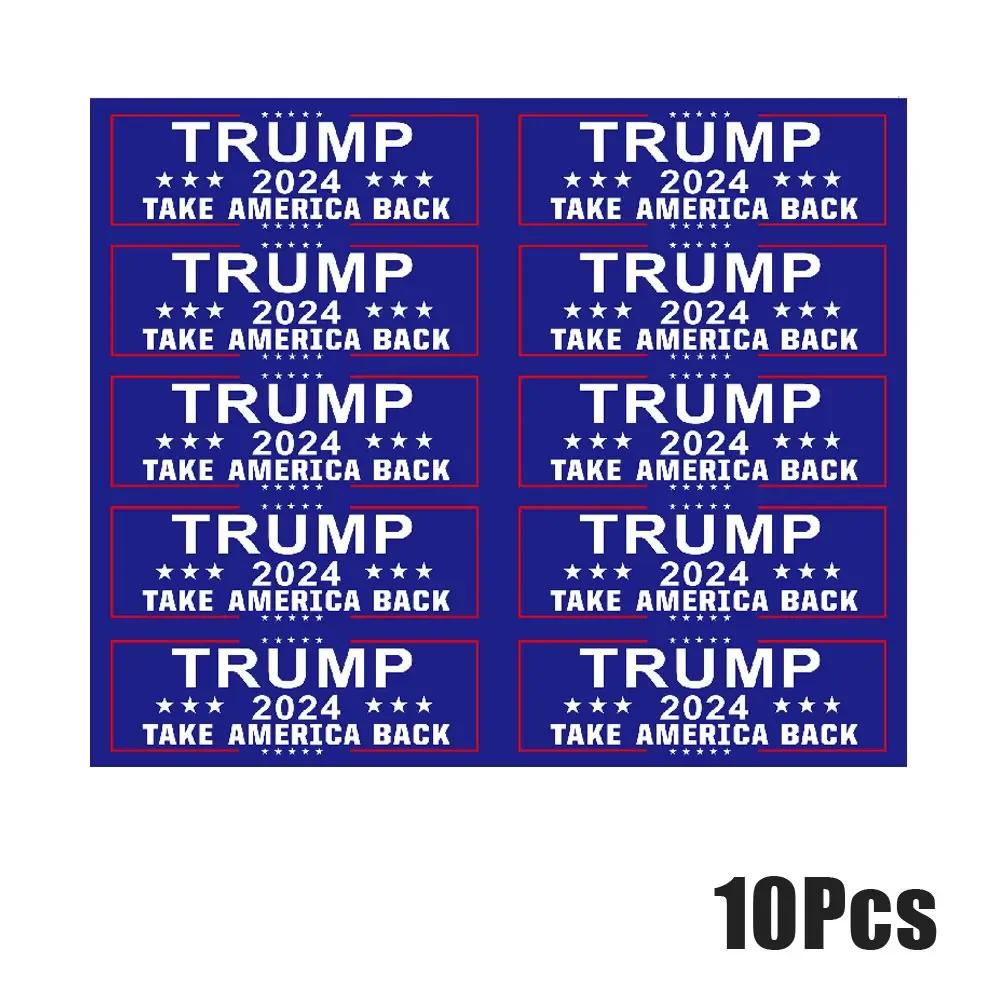 10 шт. Автомобильные наружные аксессуары TRUMP Make America Great Again Styling Stickers Декоративные наклейки Универсальные автомобильные наклейки