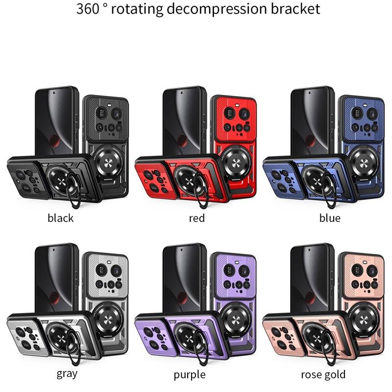 Сверхпрочный бронированный чехол для Xiaomi 15 Ultra Mi 14 Ultra Защитная крышка Подставка-кольцо Держатель Ударопрочный Fundas Coque Capa