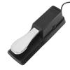 Sustain Pedal Metal Universal Piano Keyboard Support Instrument Accessories Silver