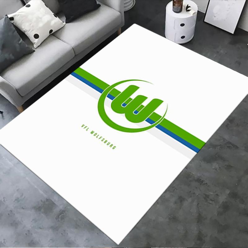 Новый ковер VfL Wolfsburg 2025 для гостиной, спальни, дома, декора дивана, детская игровая нескользящая напольная подстилка100