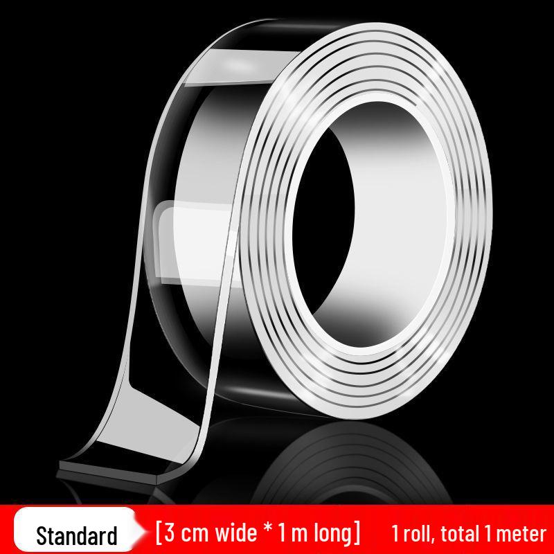 Прозрачная акриловая двусторонняя бесшовная водонепроницаемая нано-лента высокой вязкости